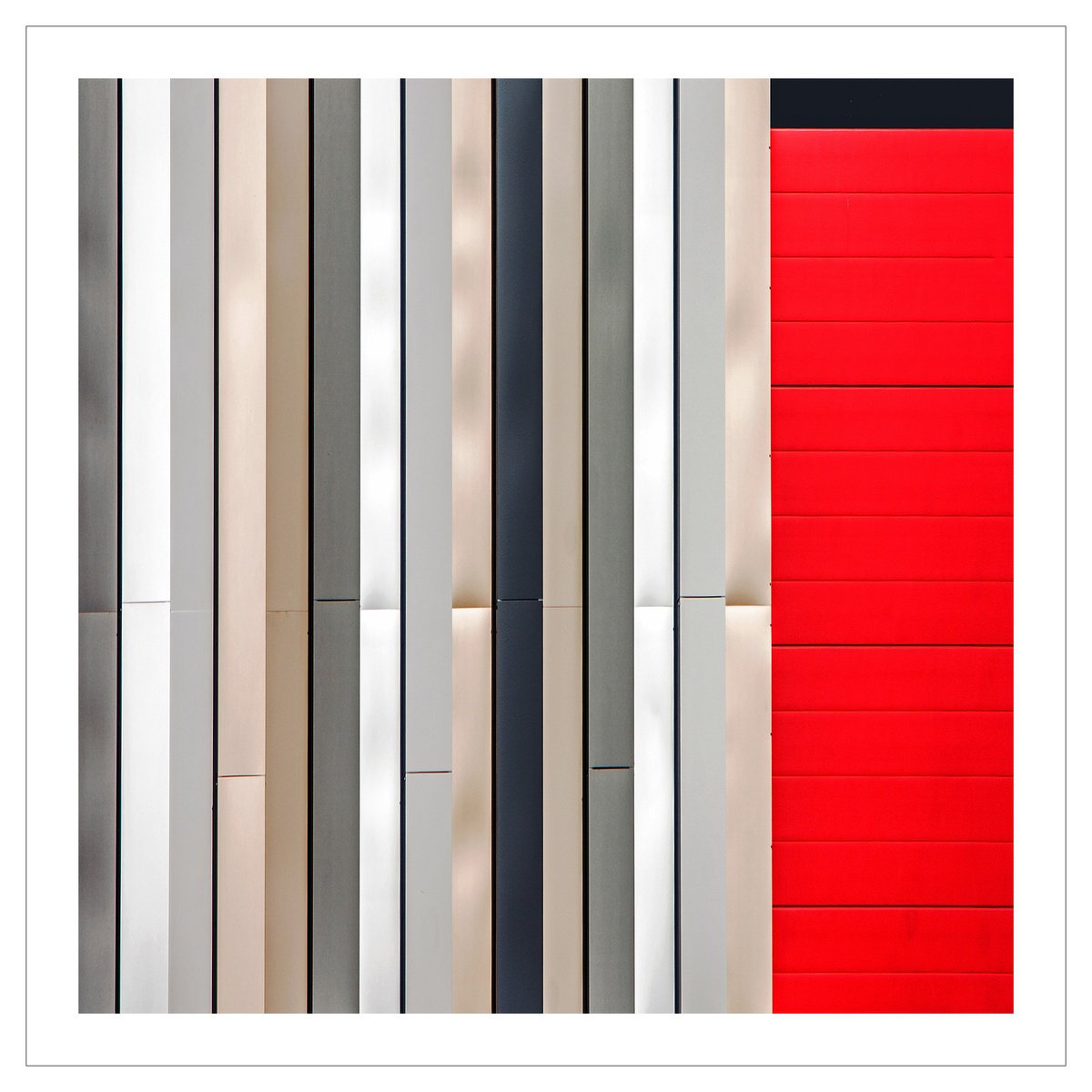 Geometric Abstract Photograph By Beata Podwysocka, 24 X 24, Wallscape 226, Original Artwork