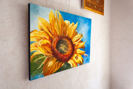 Sunny flower , Sunflower