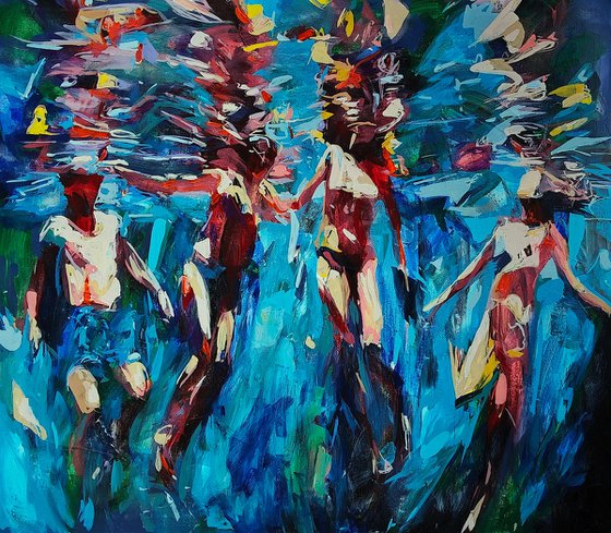 In the light of the water