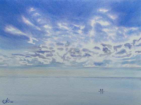 Sky, Sea, Clouds