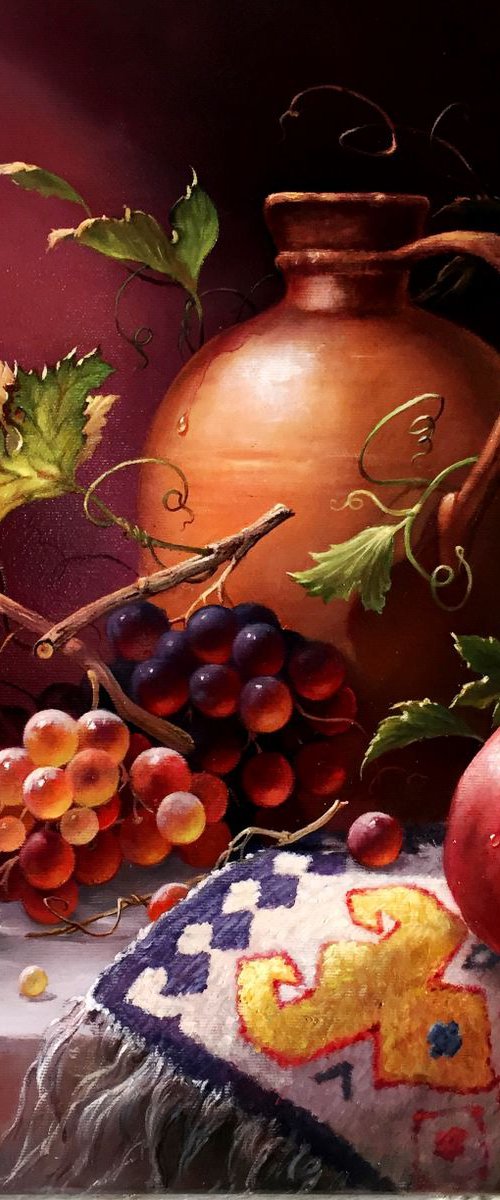 Still life with a jug by Alexander Mikhalchyk