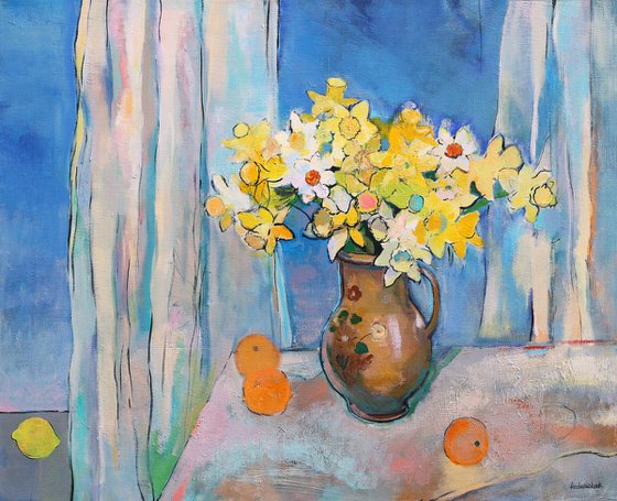 bouquet of daffodils