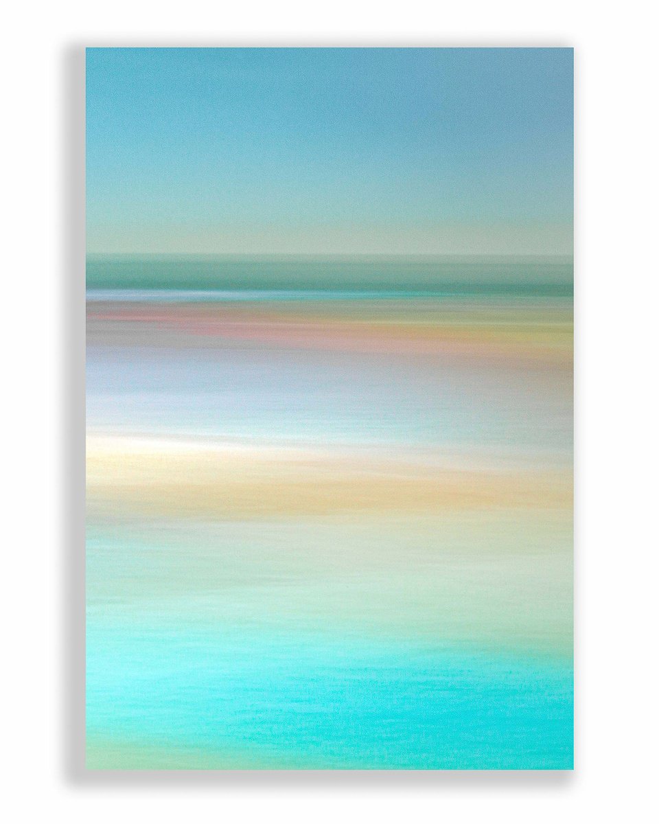 Abstract Landscape Photograph By Lynne Douglas, 60 X 90", A Distant Memory, Original Artwork