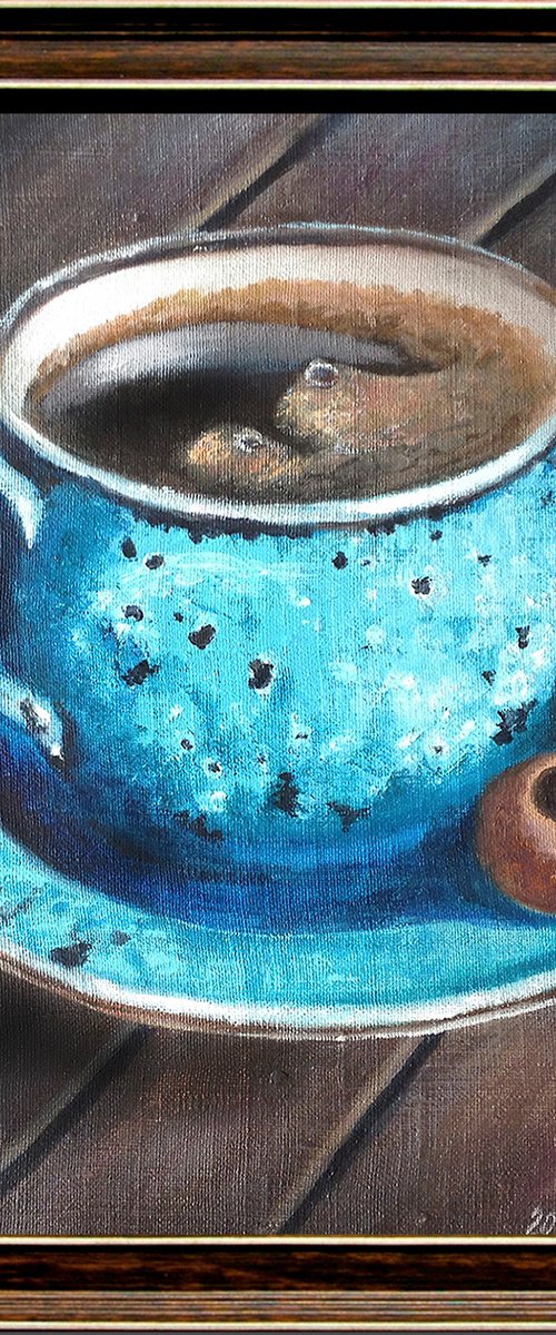 Cup of Brazilian coffee by Liubov Samoilova