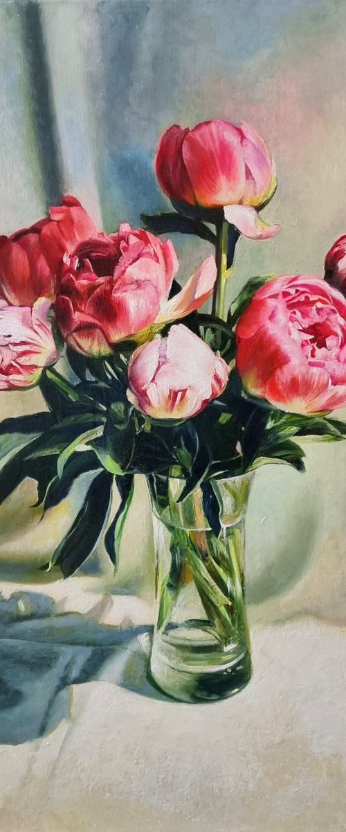 "Peony mood."   peonies flower 2021 by Anna Bessonova (Kotelnik)