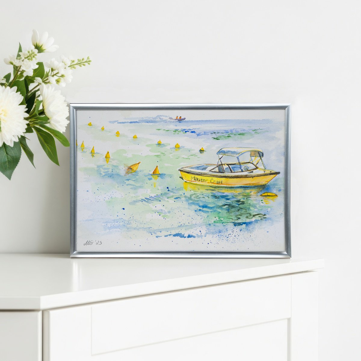 Impressionistic Watercolour , Corfu 2 By Milena Gaytandzhieva, 12 X 9, Artwork For Sale On Artfinder