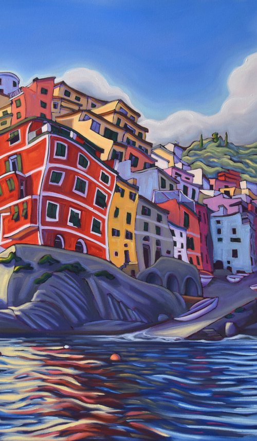Riomaggiore by Grant Pecoff