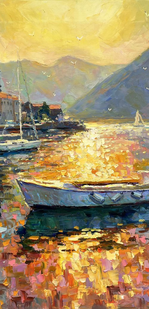 Morning on the Shore by Evgeny Chernyakovsky