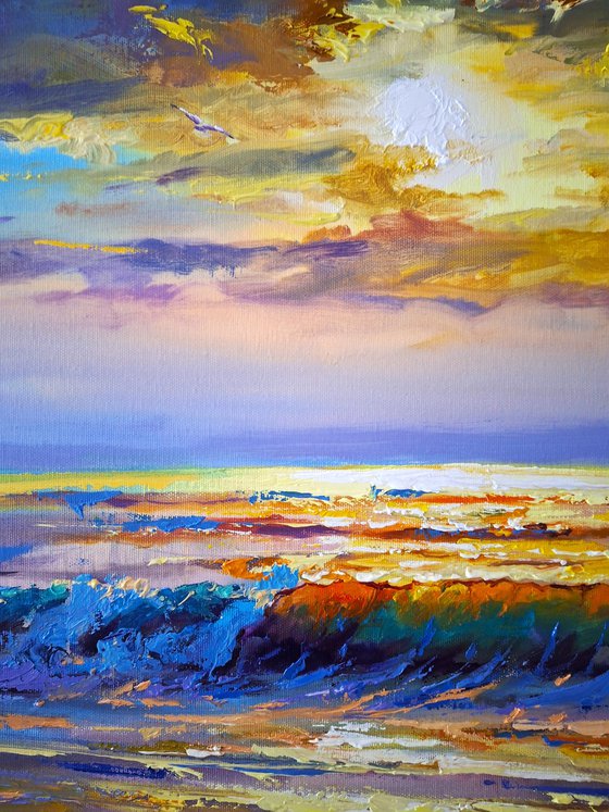 The Sea Welcoming Dawn