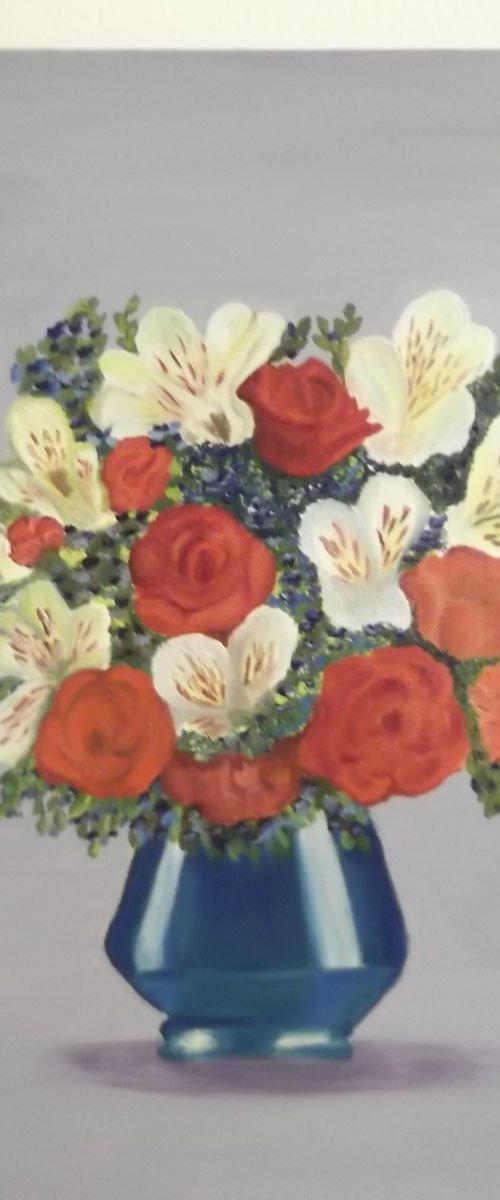 Flower Bouquet by Timea  Valsami