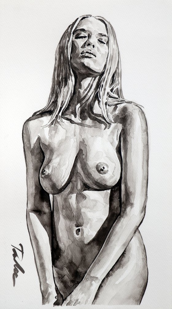 "Pure nudity"/ 25x45 cm