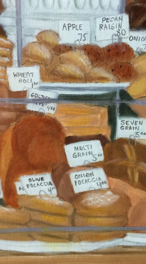 NYC BAKERY, IN FRAME by Leslie Dannenberg
