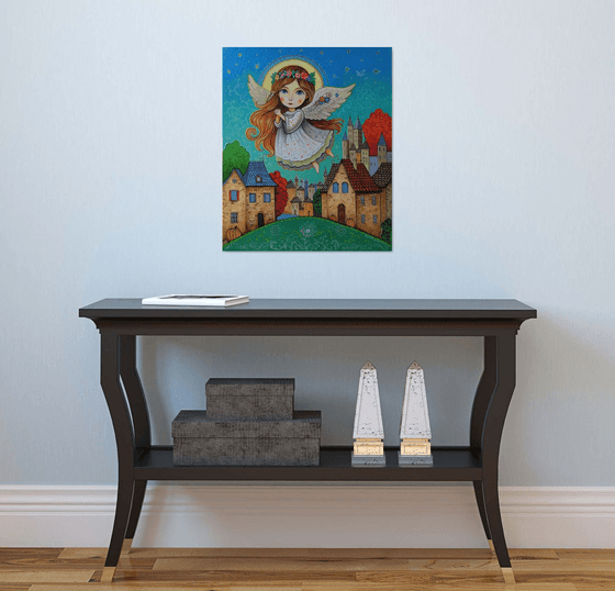 The Fairytale Blue Eyed Guardian