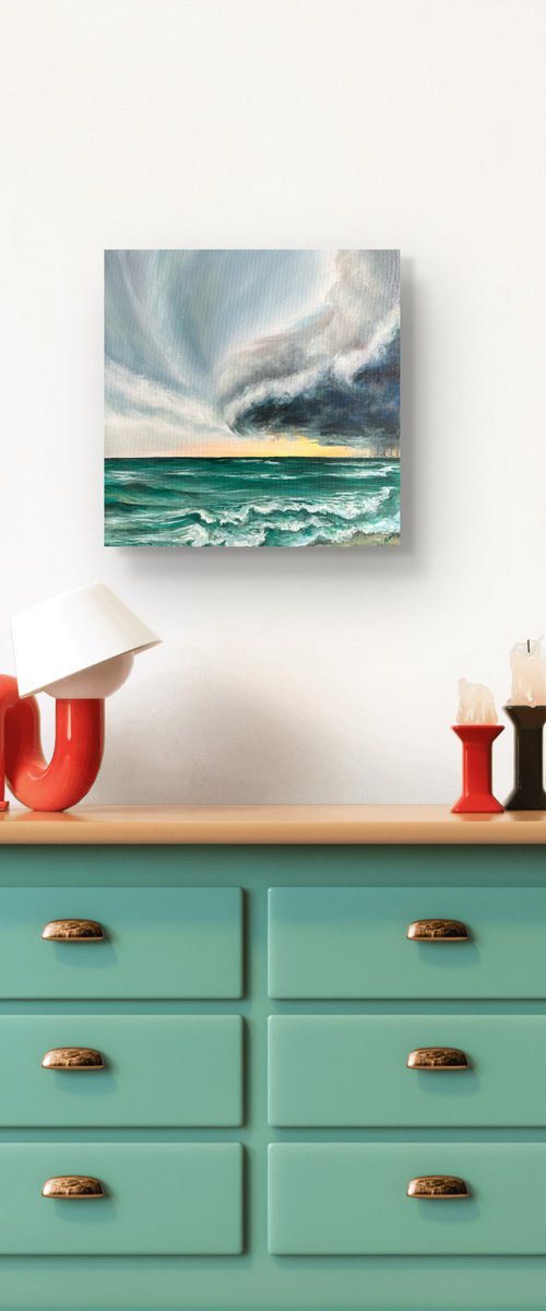 Storm in the Ocean by Valentina Ash