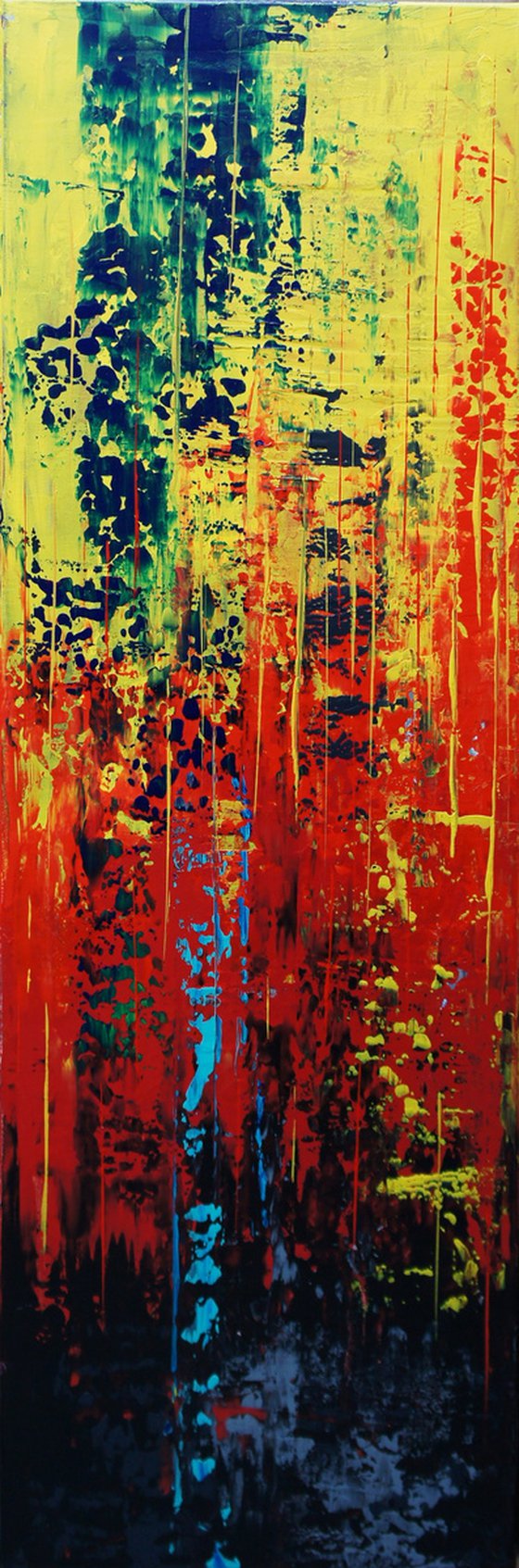 Color Rush VI (40 x 120 cm) (16 x 48 inches)