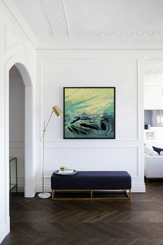 Abstract A1 80×80cm
