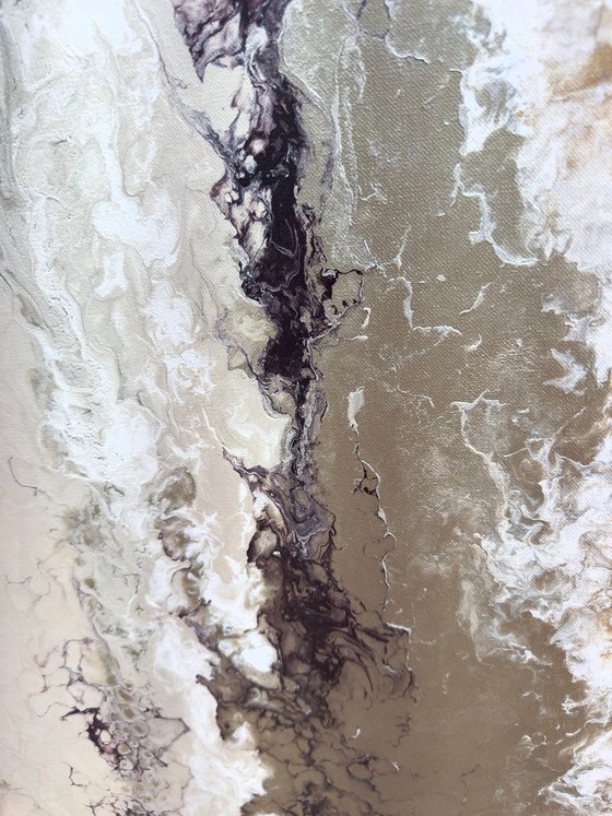 Diptych "Lithic Drift" (2 panel)