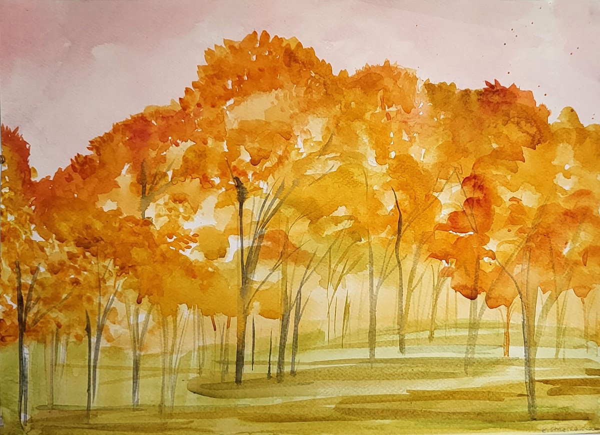 Autumn by Kamila Strzeszewska