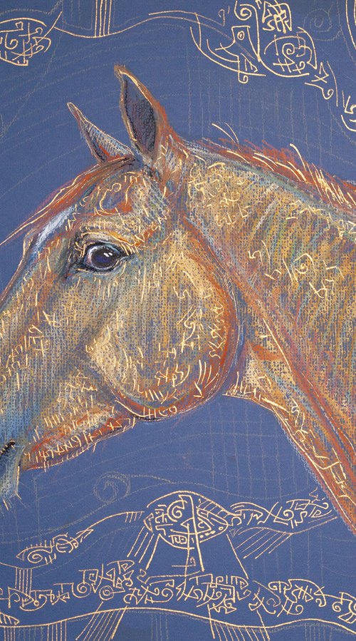 "Ginger mare" by Fefa Koroleva