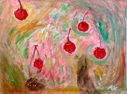 Five Red Fruits by Kat X