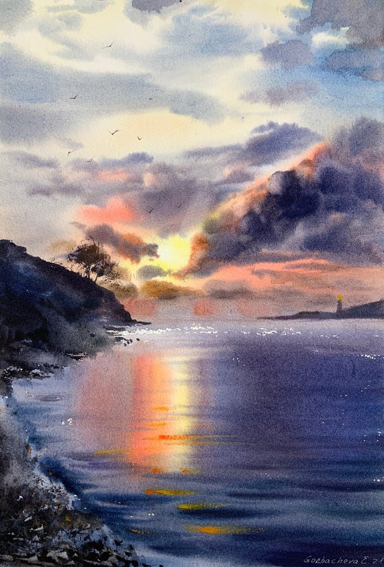 Orange sunset #3