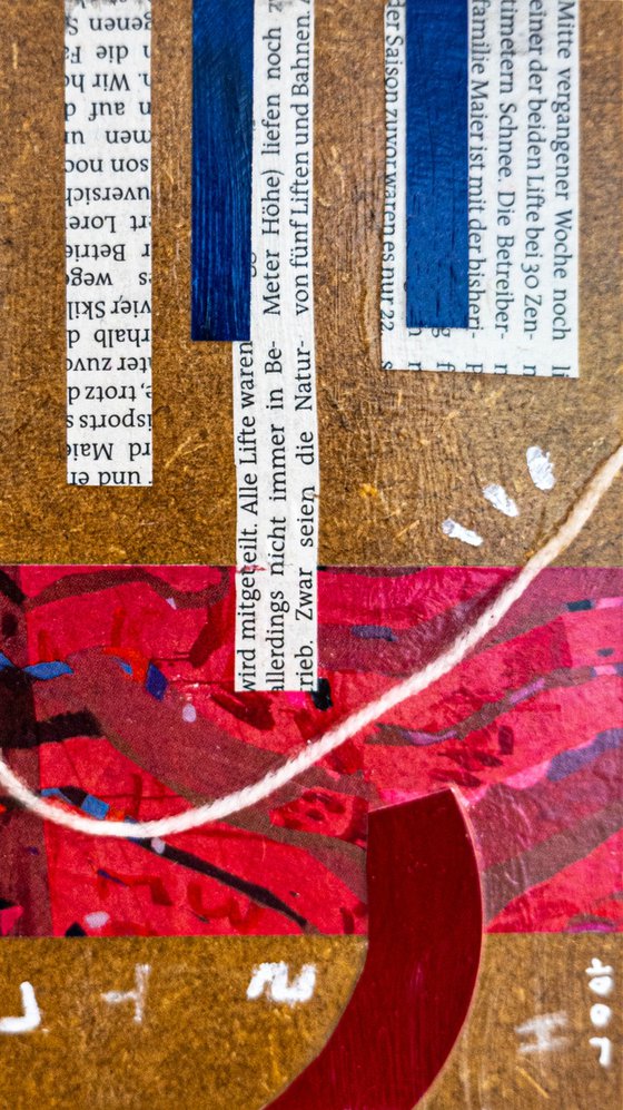 Mixed Media Collage - GA-2