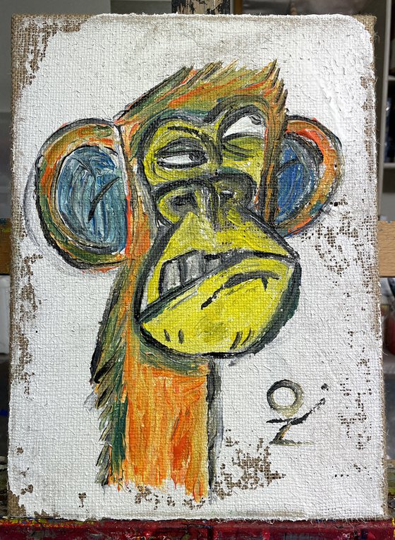 Angry monkey