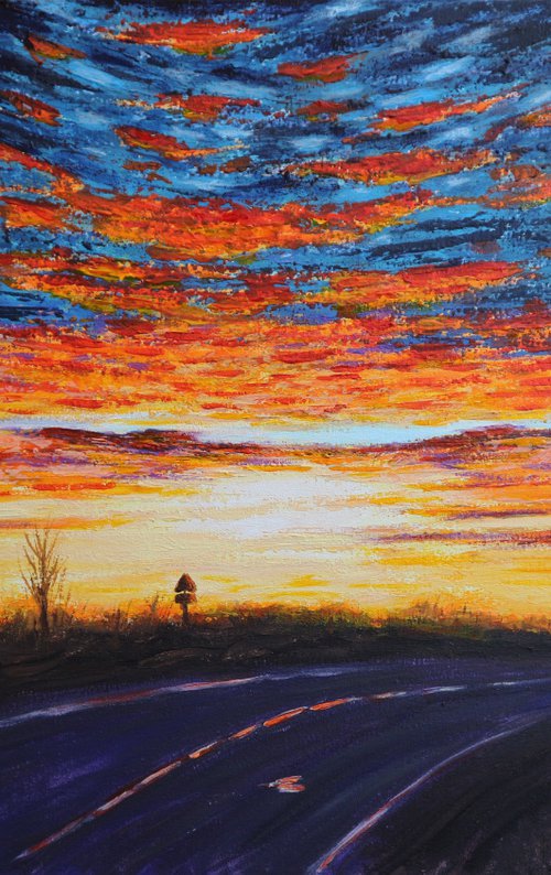 Way home. by Dmytro Yeromenko