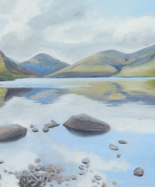 Evening Reflections, Wastwater by Alison Bradley