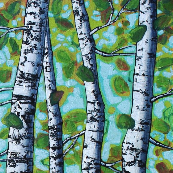 Birch Forest Light