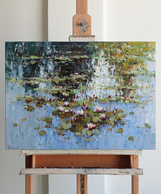 White Water Lilies Pond