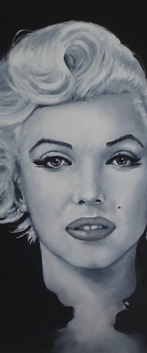 Marilyn Monroe by Mel Davies Original Art