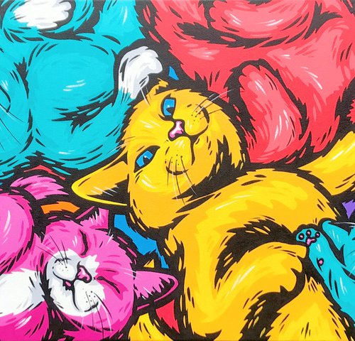 Jellybean Cats by Jamie Lee