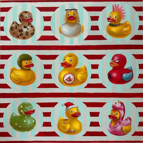 Rubber ducks. Healthier choice by Anna Bogushevskaya