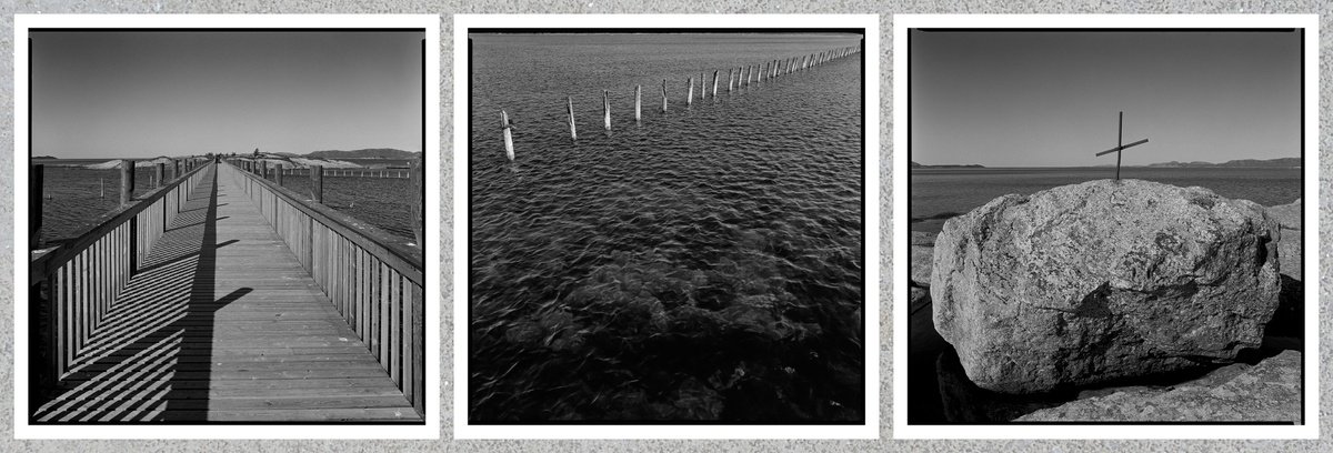 Impressionistic Landscape Photograph By Tom Hanslien, 90 X 30", Riksvei Road Trip (Triptych), Original Artwork