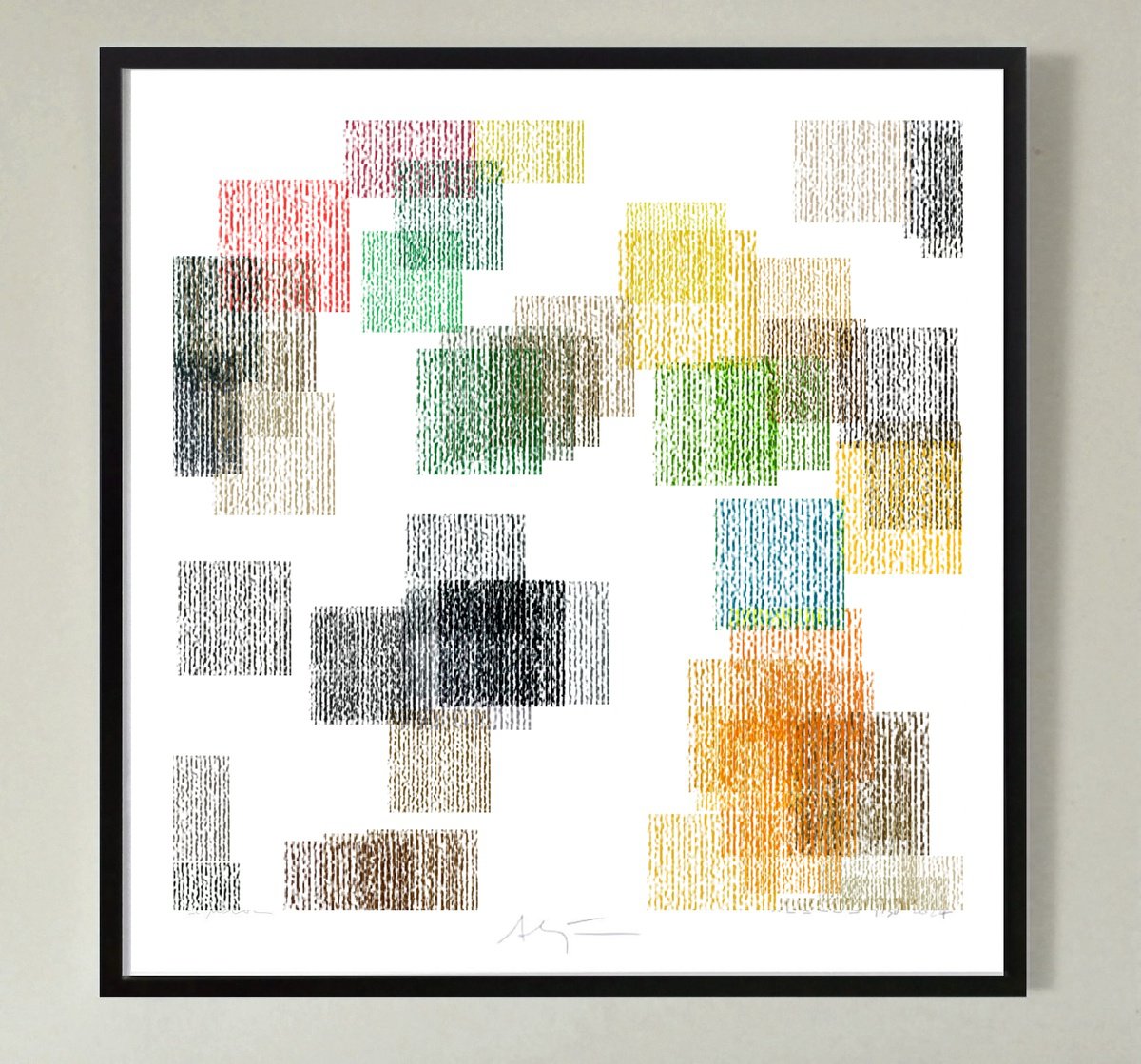 Abstract Giclee Print , Fields Xvii By Alejos, 17 X 17, Artwork For Sale On Artfinder