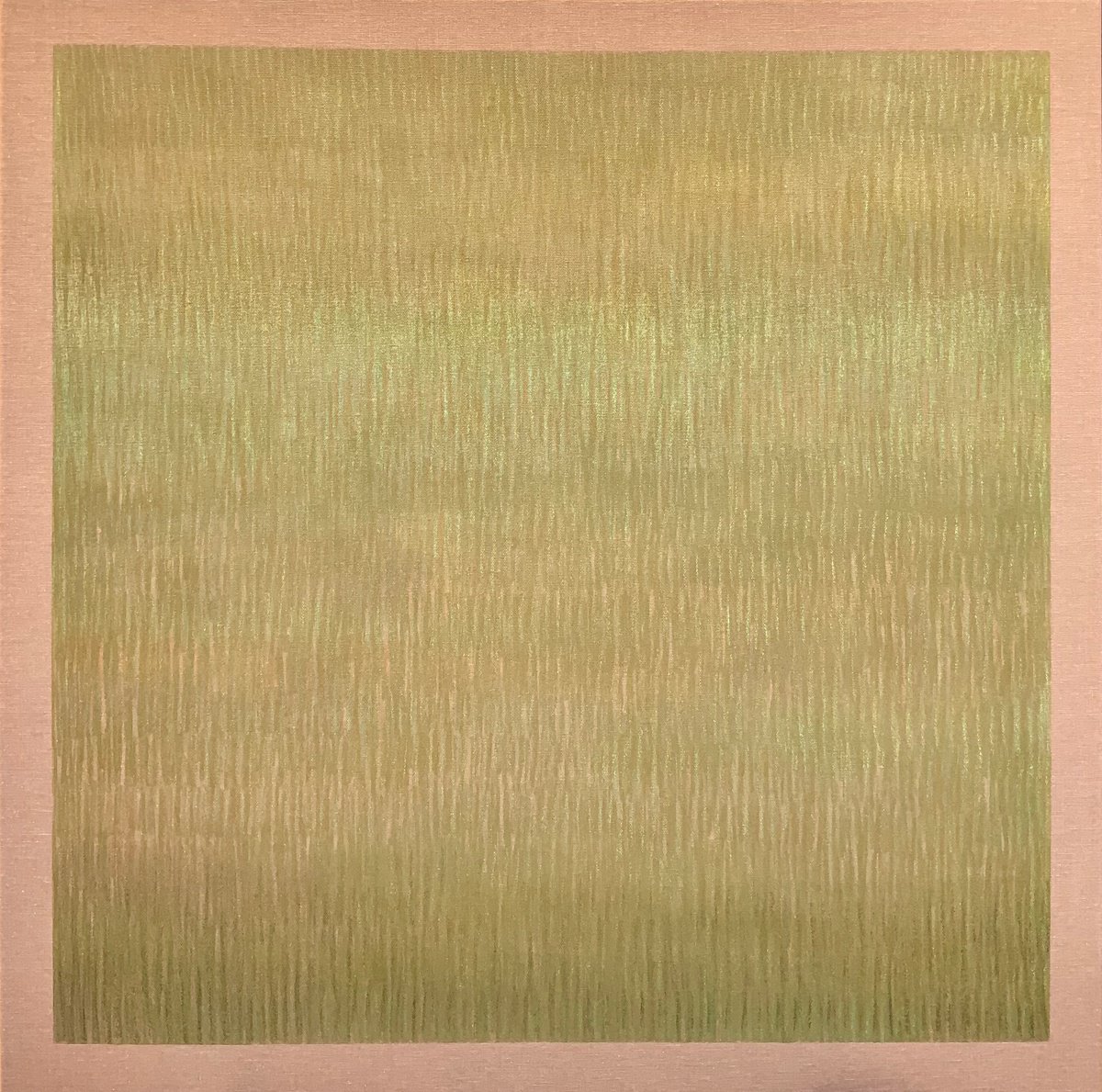 Abstract Acrylic Painting By Malgorzata Krakowiak, 31 X 31", Sublimat N*104, Original Artwork