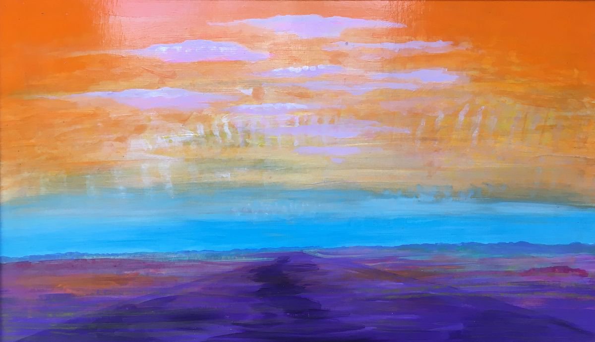 blue horizon by Ren Goorman