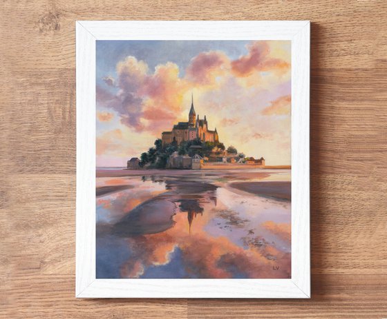 Mont Saint Michel in France