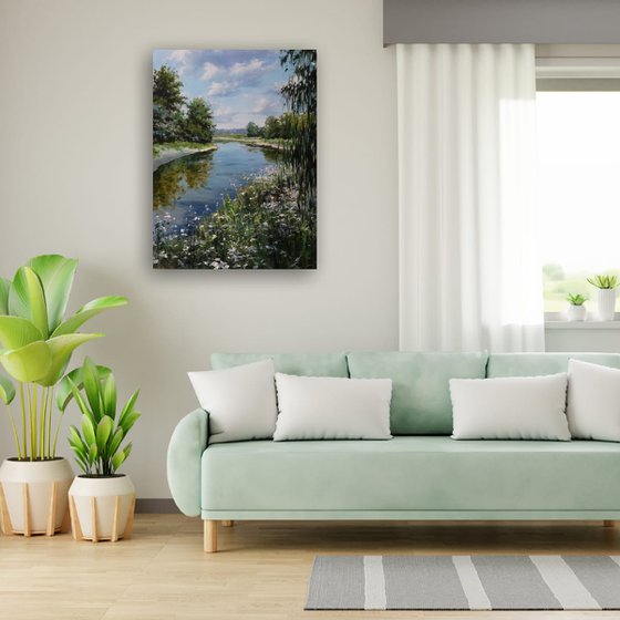 "The Quiet Flow of Summer"