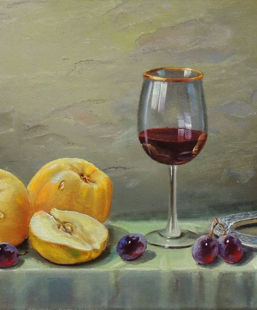 Bountiful table by Diana Janson