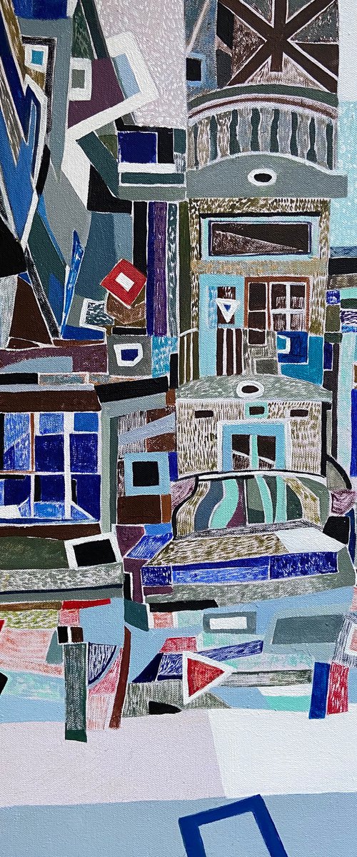 Bridge of Art Nouveau and Cubism by Kate Kulish