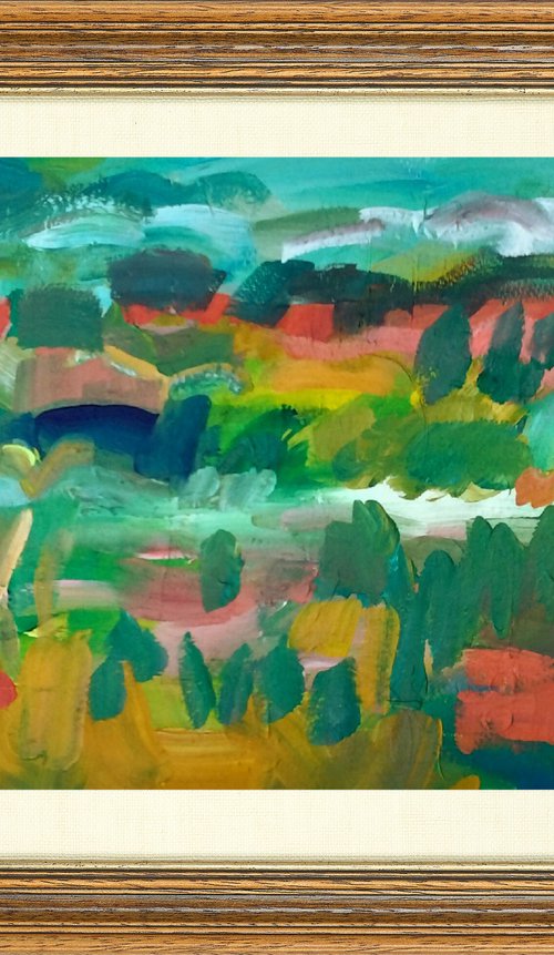 Abstract Landscape IV by Jan Rippingham