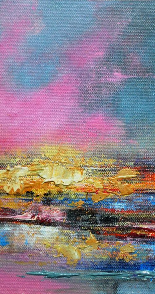 Abstract landscape, by Vishalandra Dakur