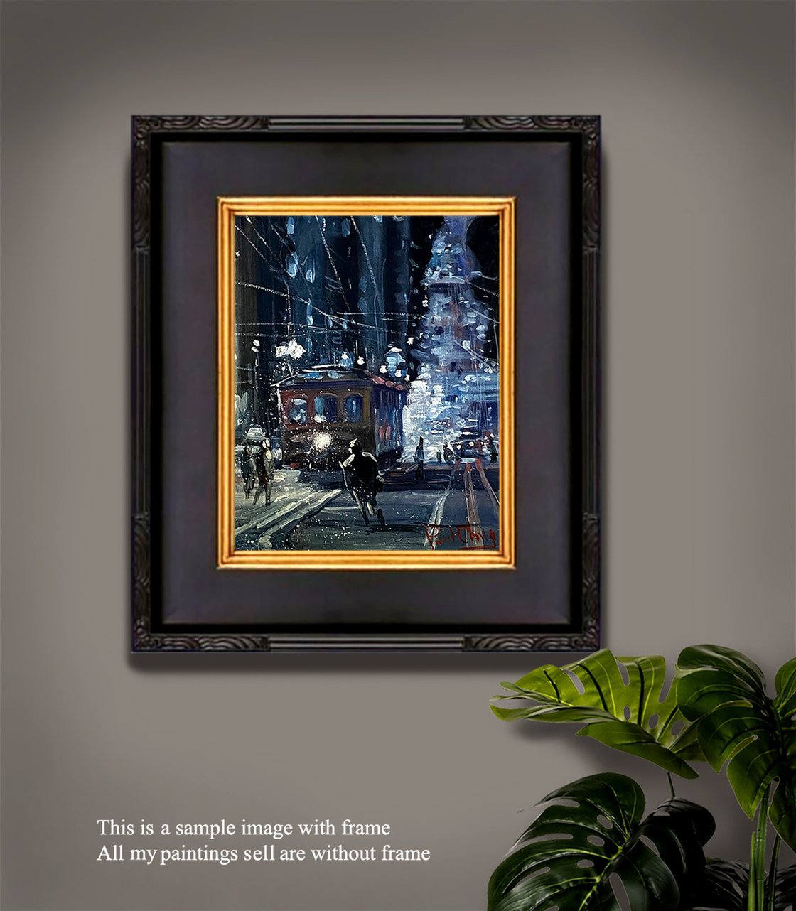 San Francisco City #14 Oil painting: Paul Cheng