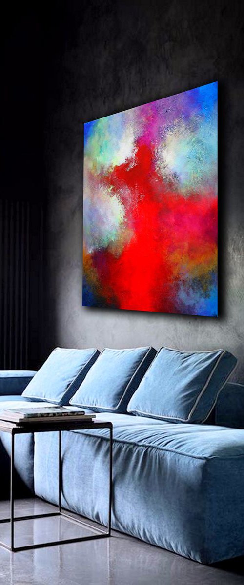 Abstract painting /Alex Senchenko © 2018 / Comfort Zone II by Alex Senchenko