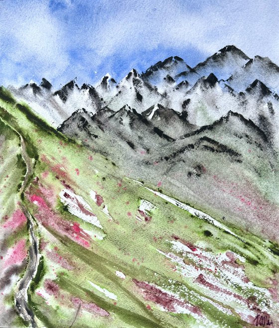 Spring in the ALPINE MOUNTAINS