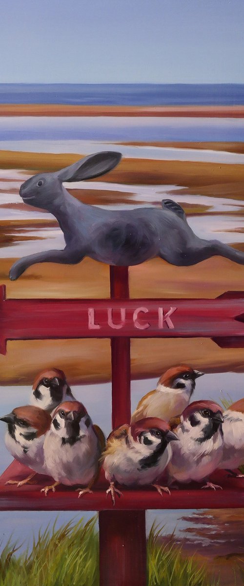 "Leap for Happiness" by Lena Vylusk