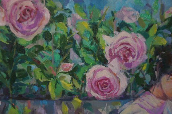Among Roses