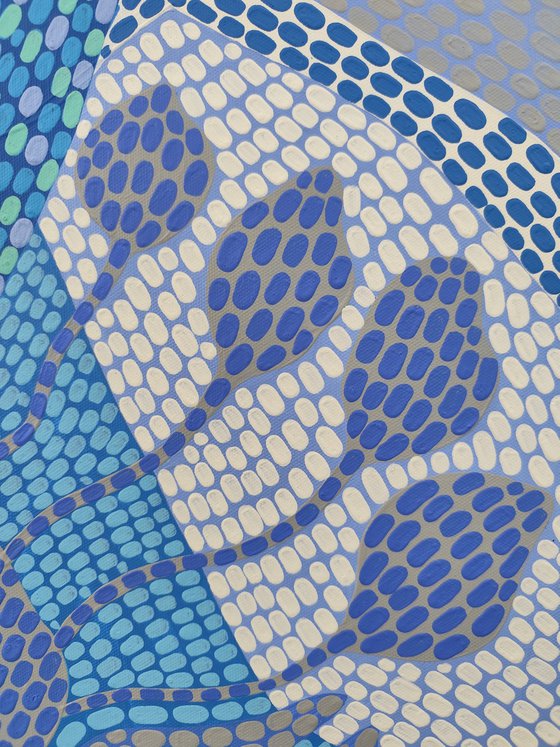 Whale in a Mosaic Sea